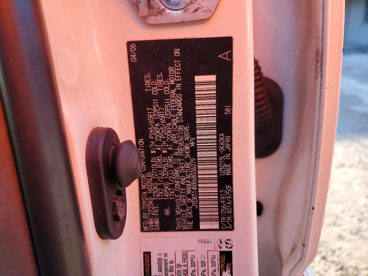 2006 TOYOTA 4Runner