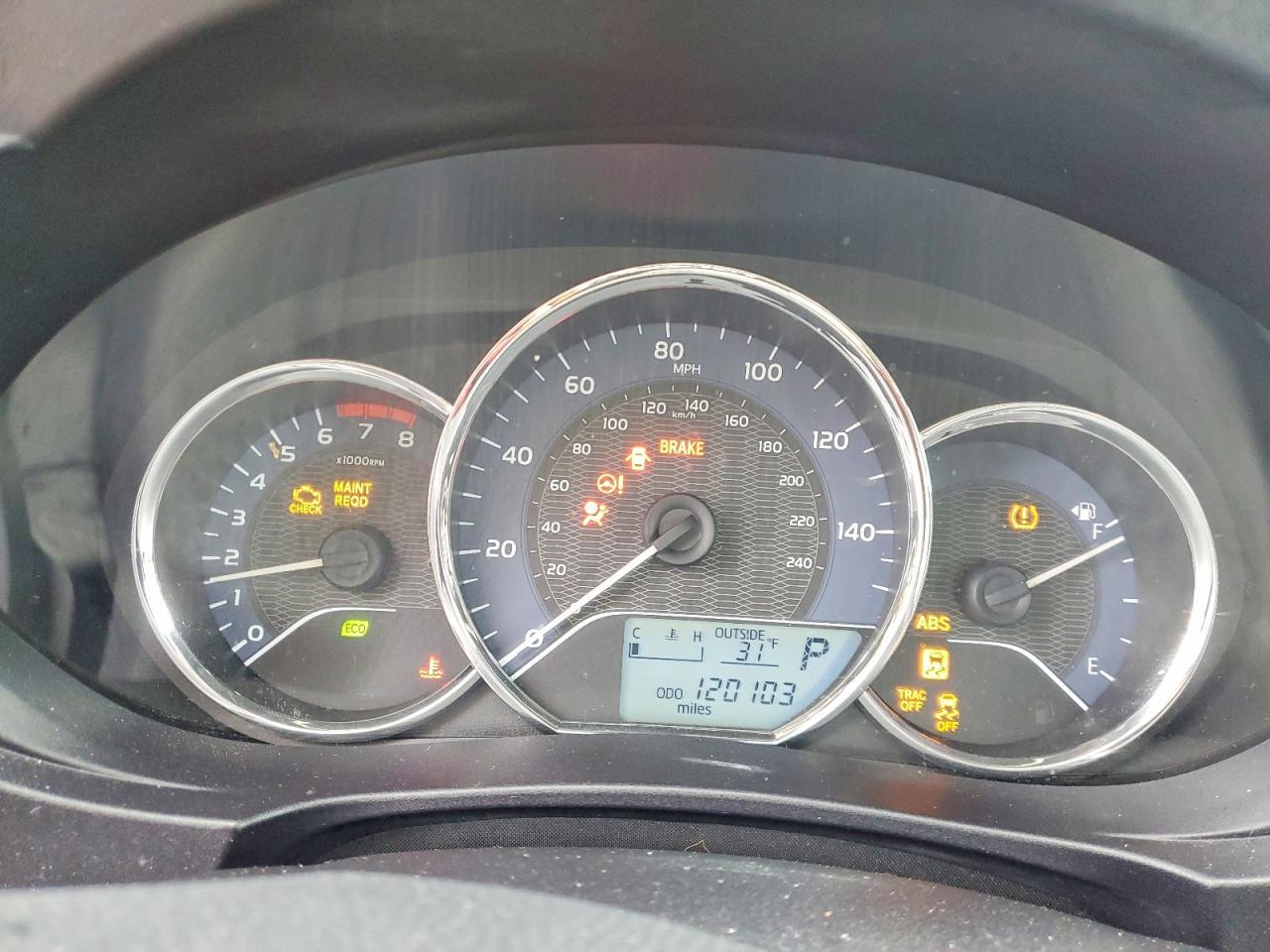 2014 TOYOTA COROLLA