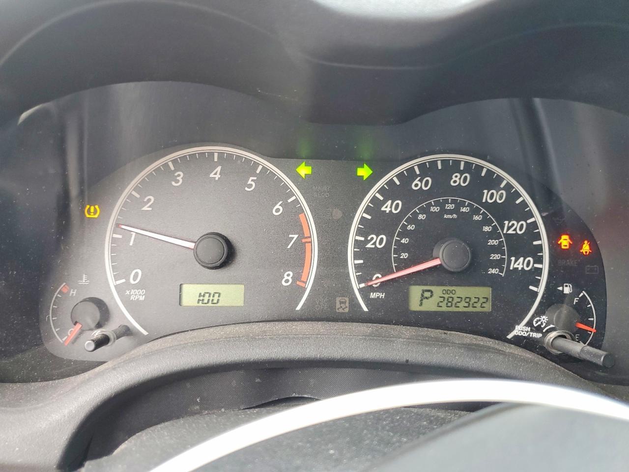 2009 TOYOTA COROLLA