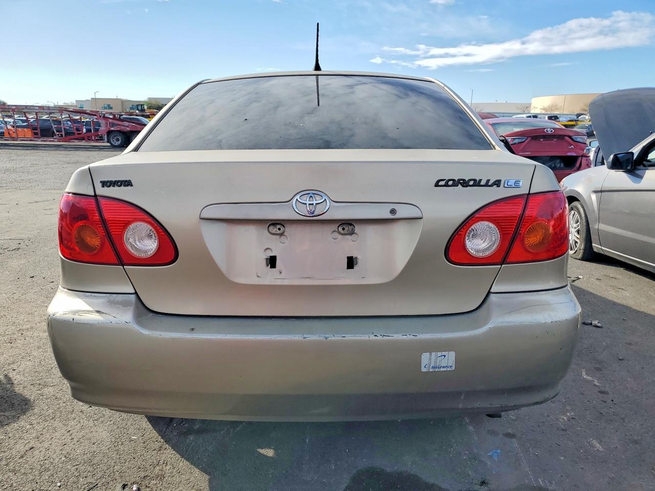 2004 TOYOTA COROLLA