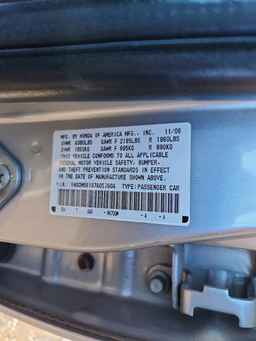 2007 HONDA ACCORD