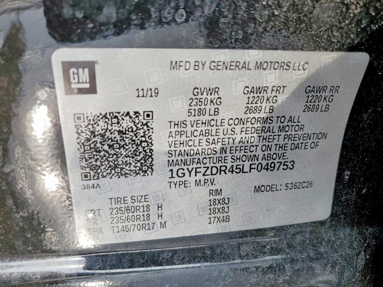 2020 CADILLAC XT4