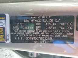 2025 KIA K4