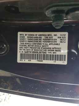 2008 HONDA Element