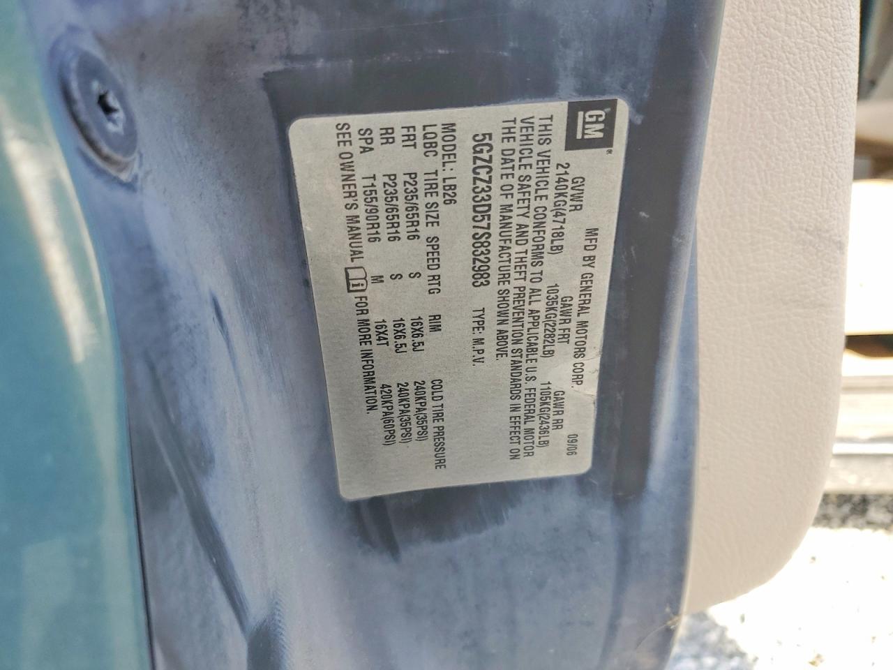 2007 Snowex Vue