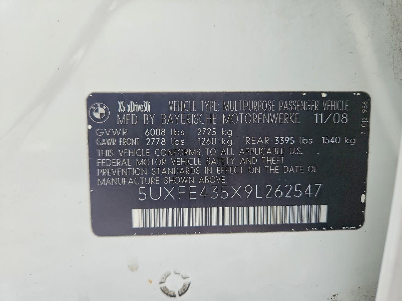 2009 BMW X5