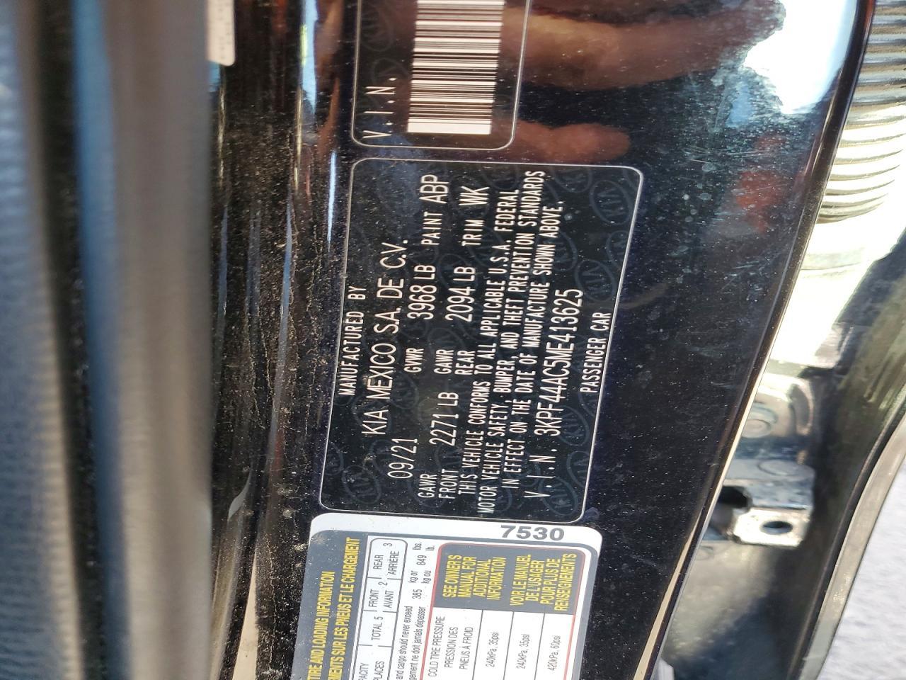 2021 KIA FORTE