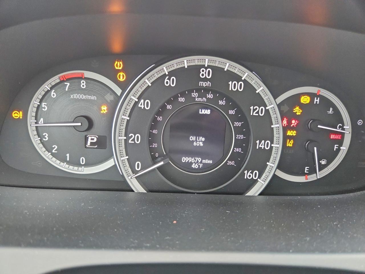 2016 HONDA ACCORD