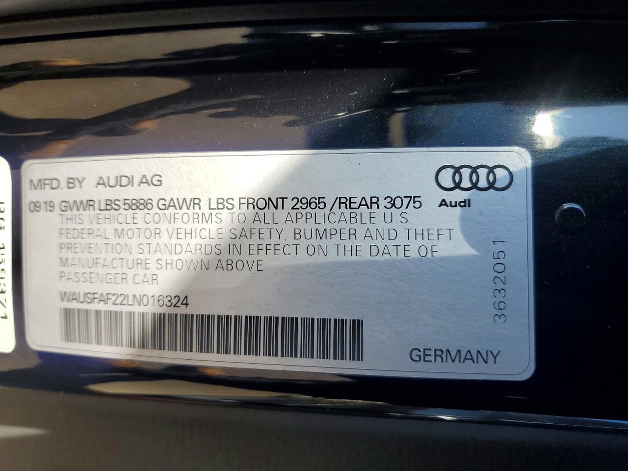 2020 AUDI S7