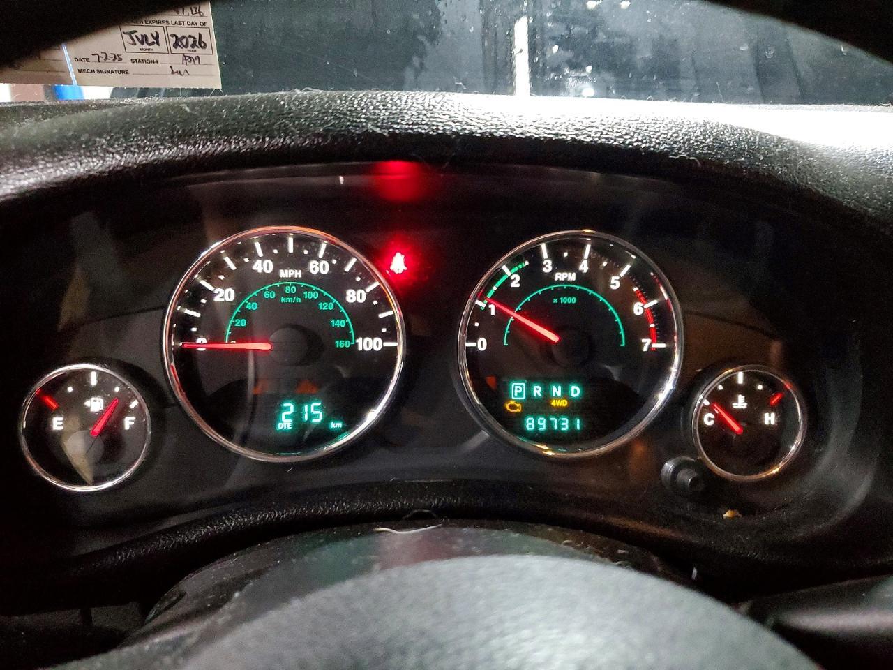 2011 JEEP WRANGLER