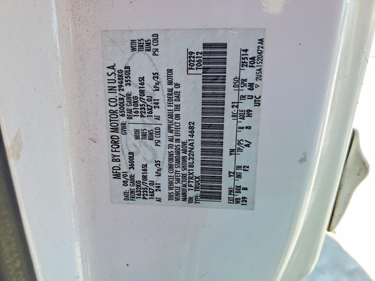 2002 FORD F-150