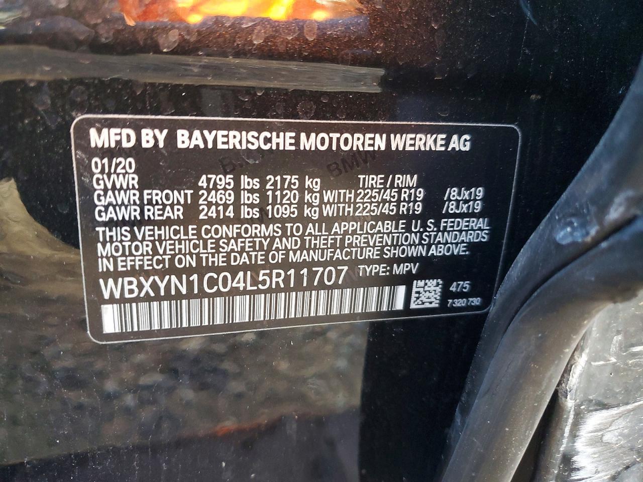2020 BMW X2