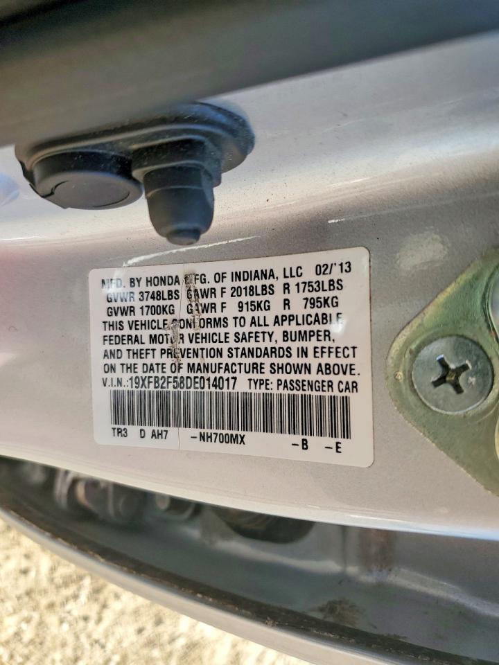 2013 HONDA CIVIC