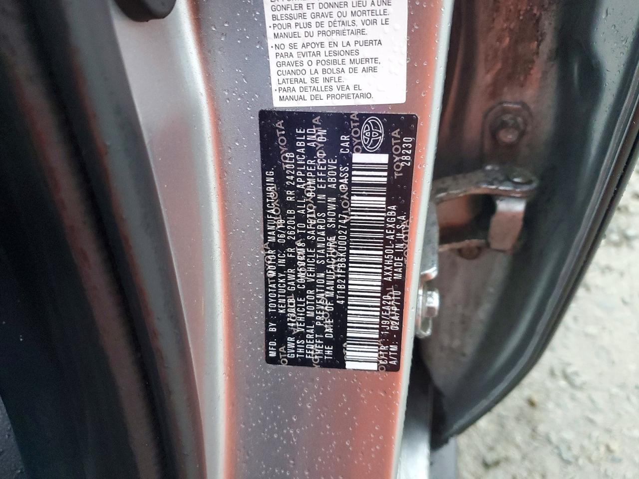 2019 TOYOTA Avalon