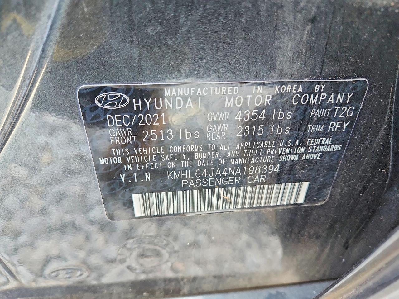 2022 HYUNDAI SONATA