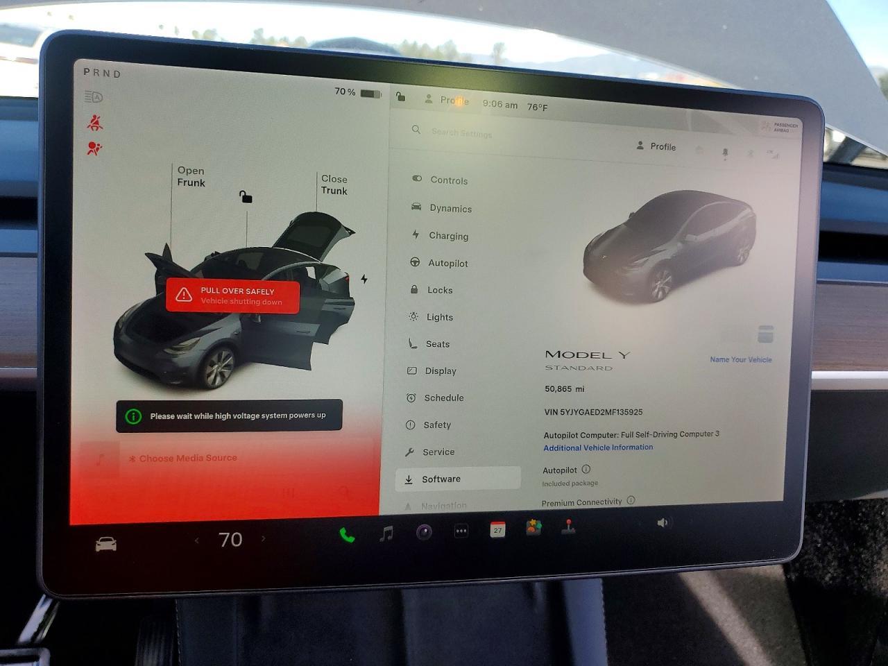 2021 TESLA MODEL Y