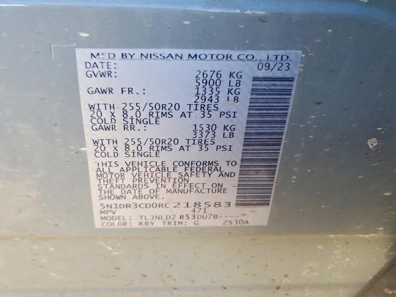 2024 NISSAN PATHFINDER