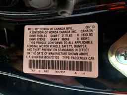 2013 HONDA CIVIC