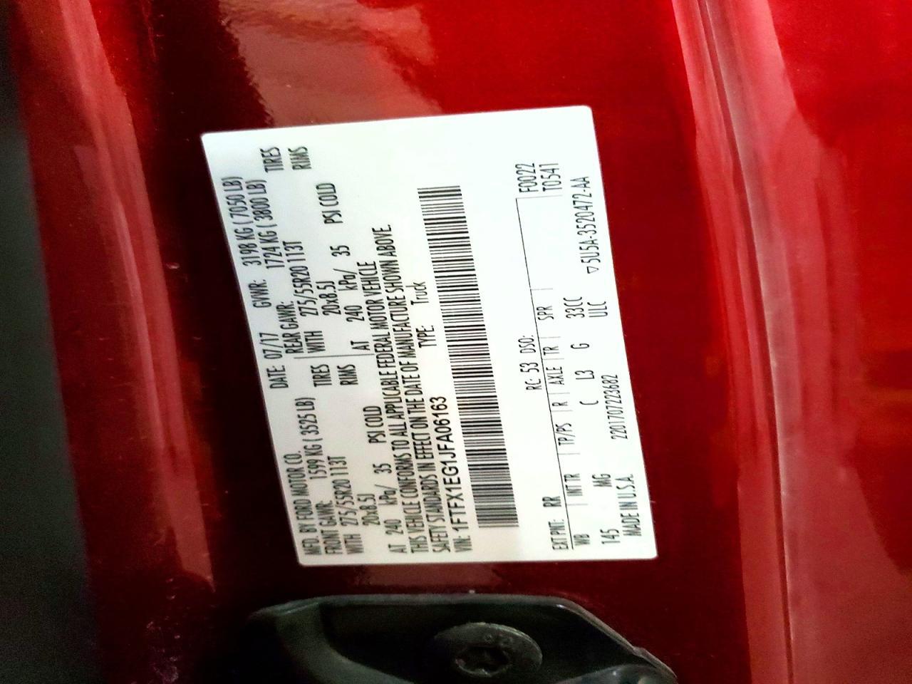 2018 FORD F-150