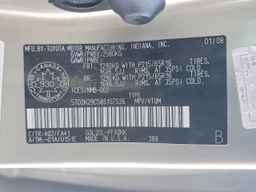 2008 TOYOTA SIENNA