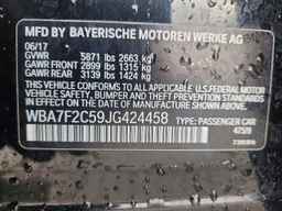 2018 BMW 7 series