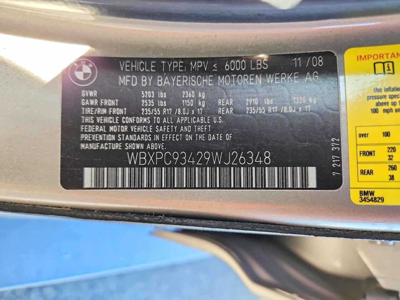 2009 BMW X3