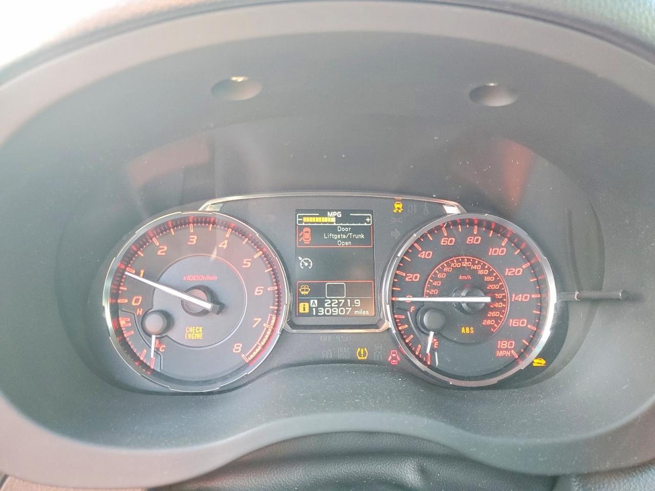 2015 SUBARU WRX
