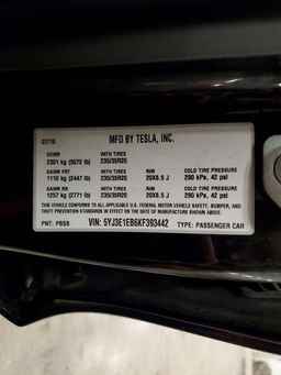 2019 TESLA MODEL 3