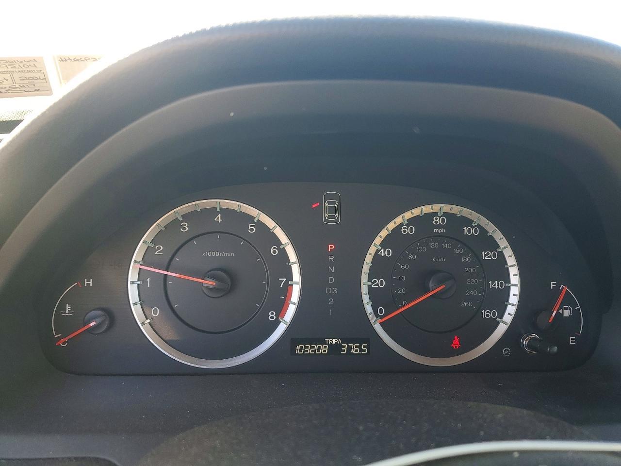 2012 HONDA ACCORD