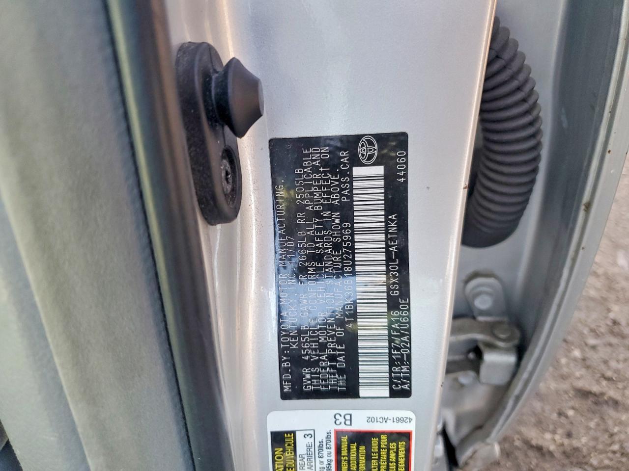 2008 TOYOTA Avalon