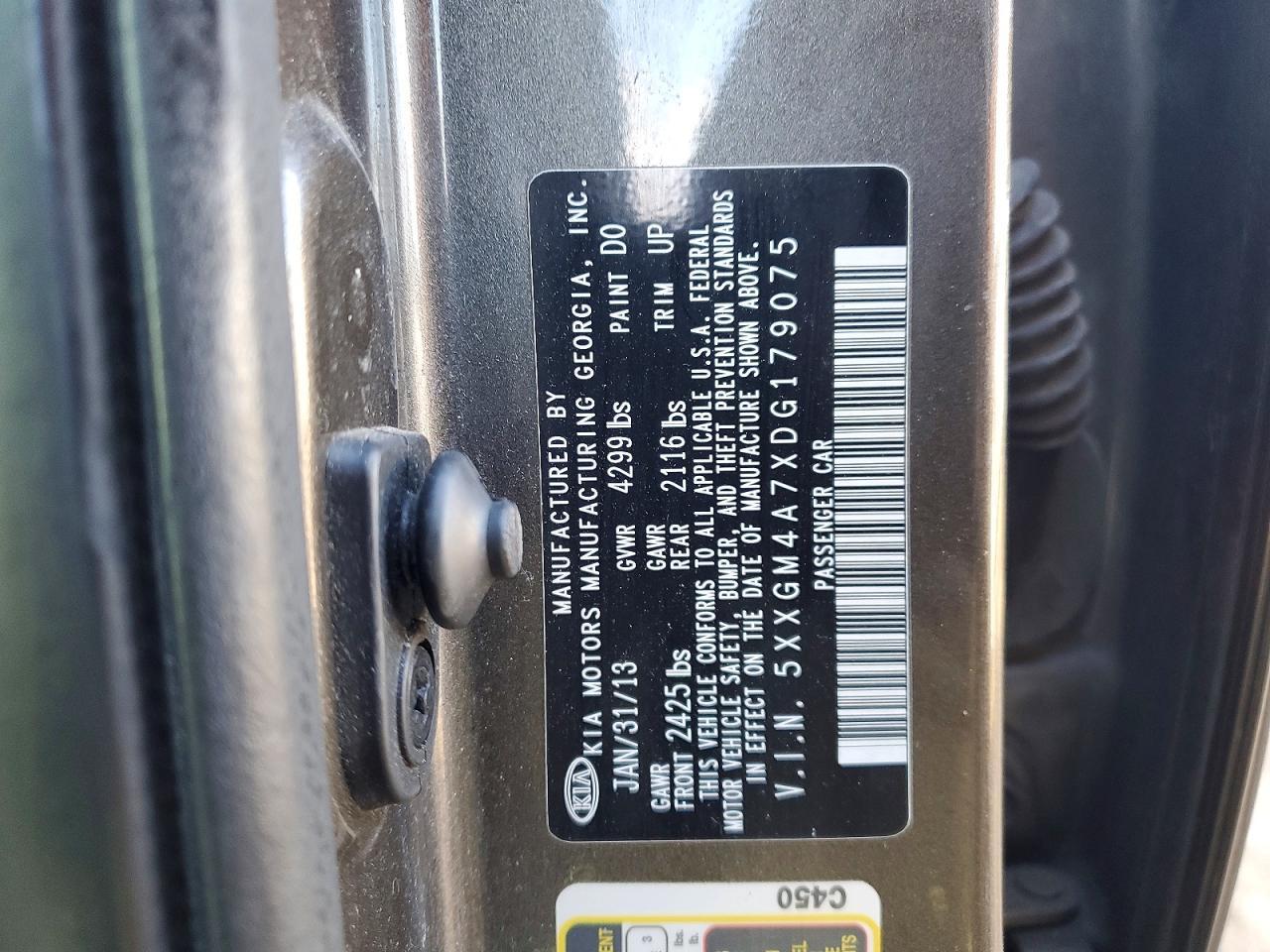 2013 KIA OPTIMA