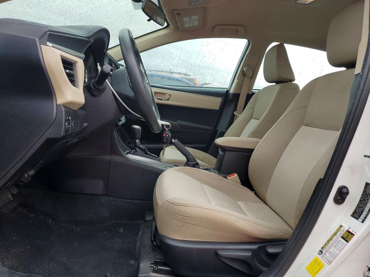 2016 TOYOTA COROLLA