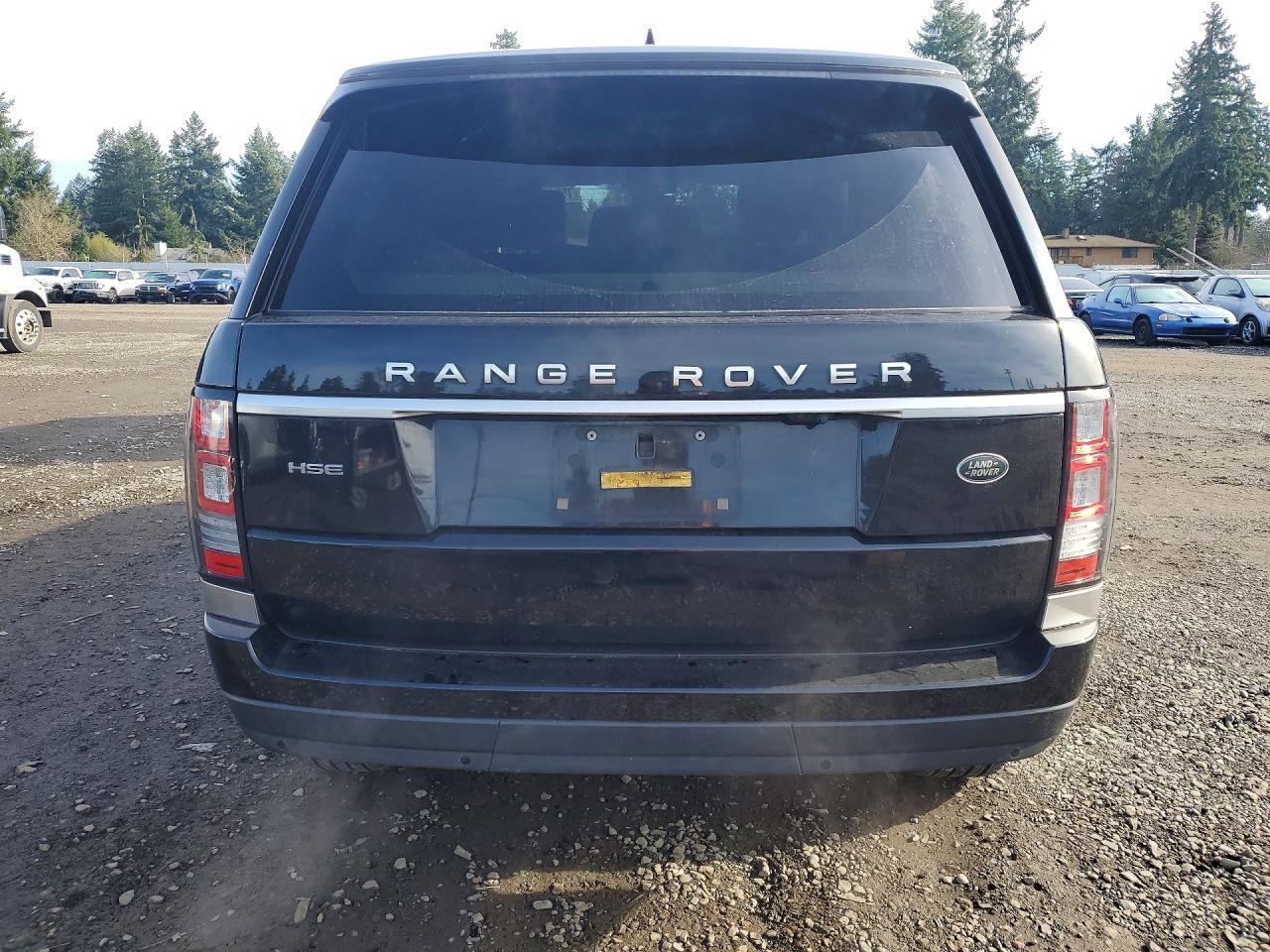 2017 LAND ROVER RANGE ROVER