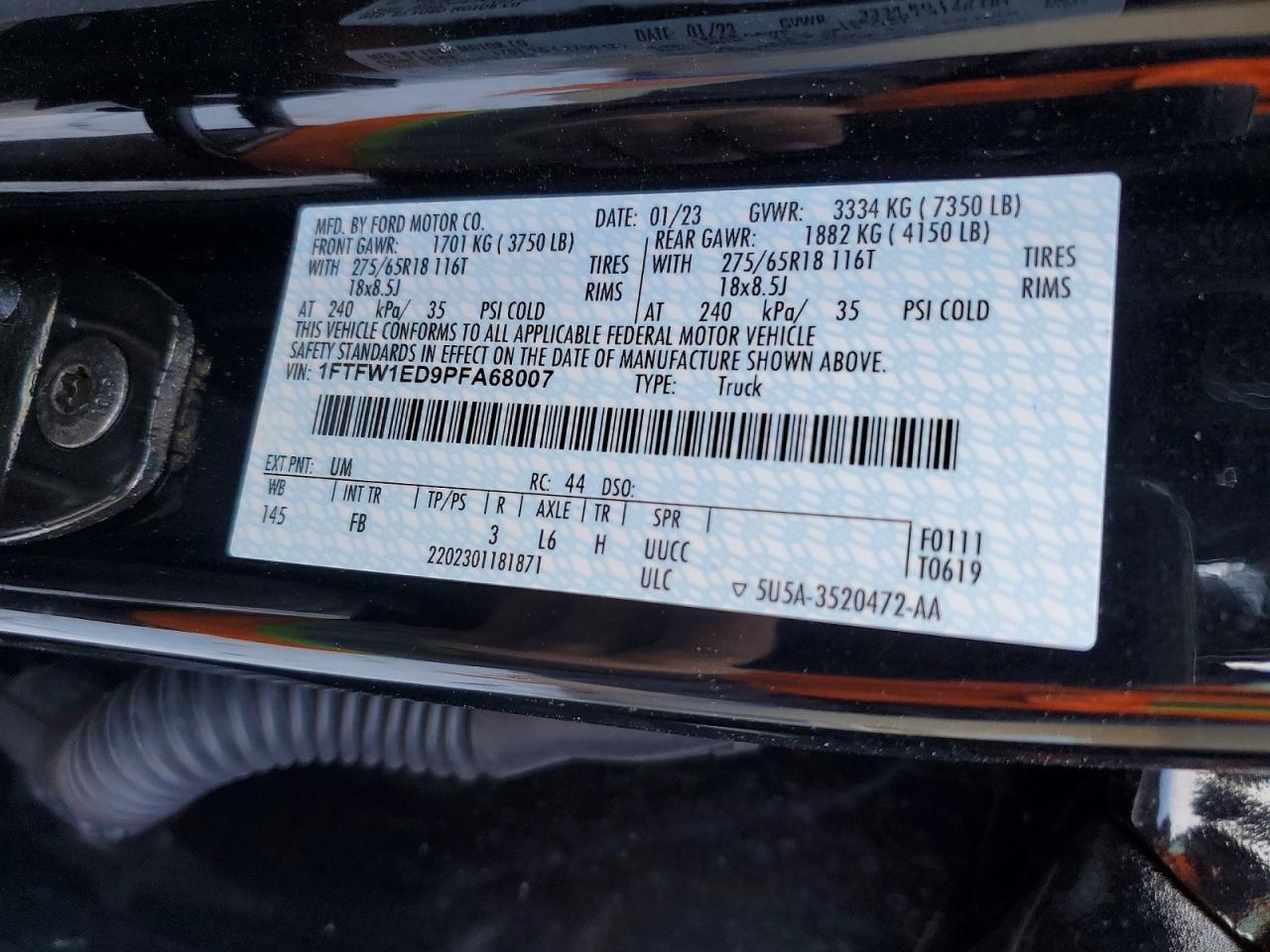 2023 FORD F-150