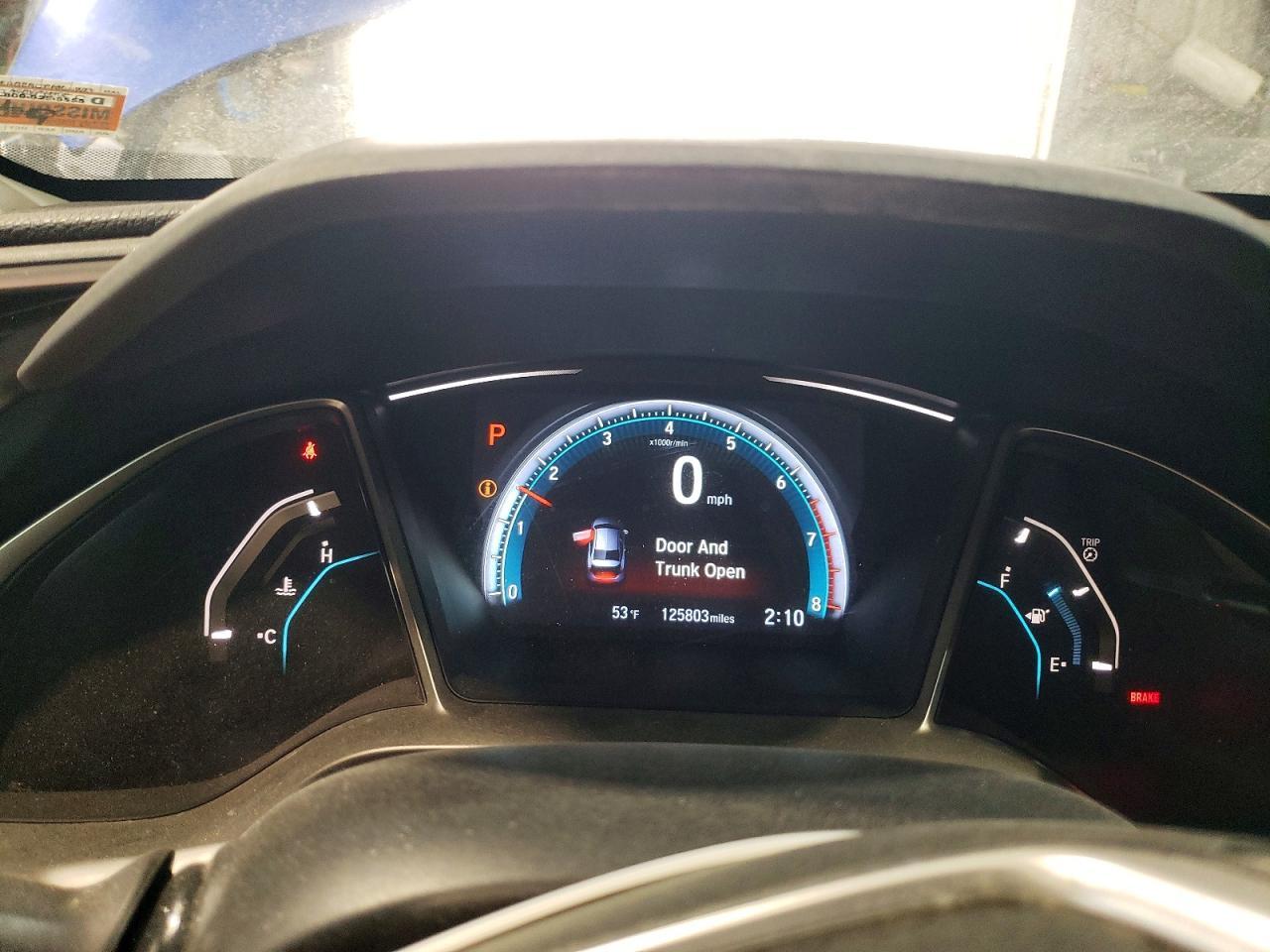 2016 HONDA CIVIC