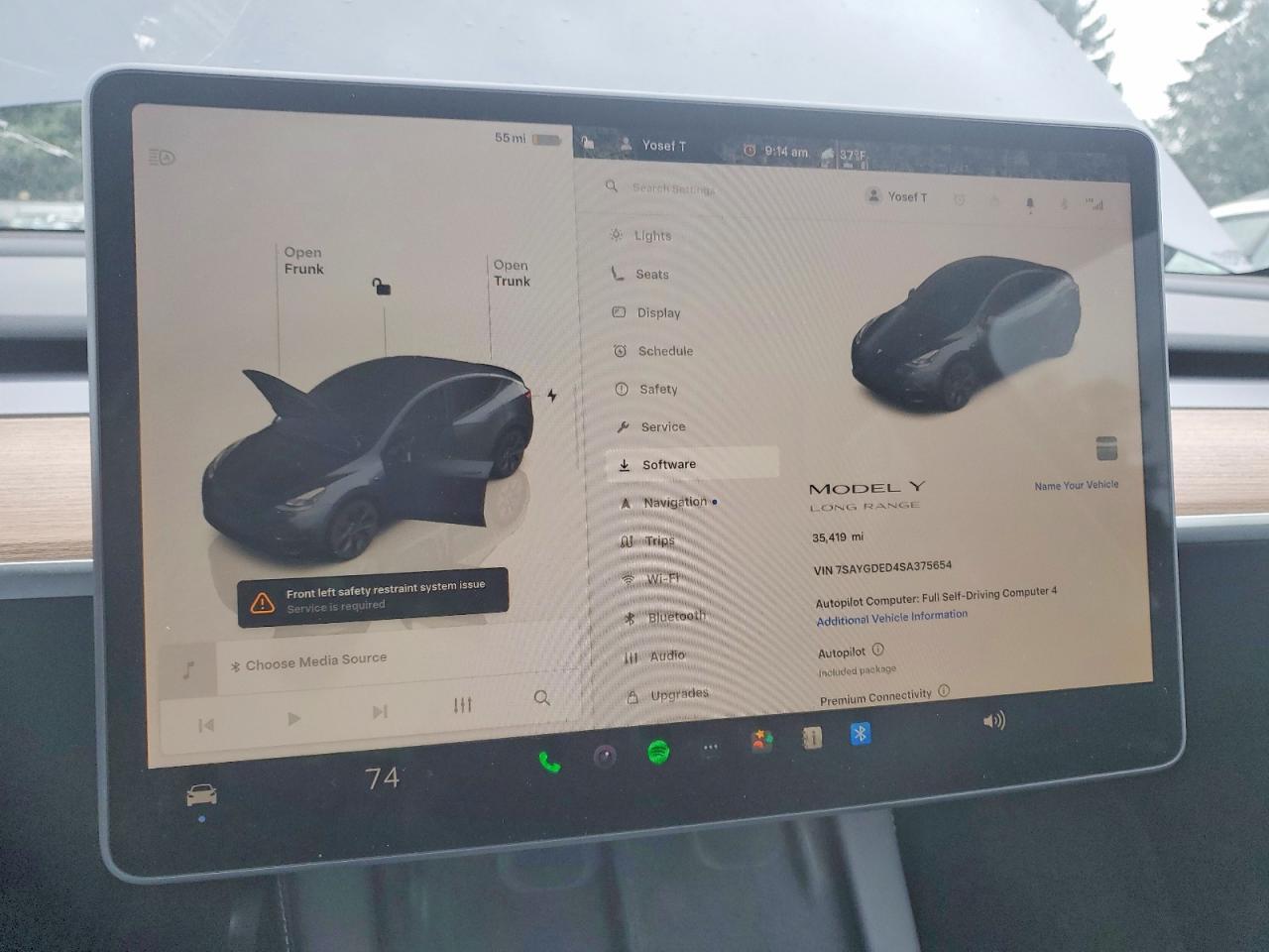 2025 TESLA MODEL Y