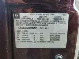 2009 CHEVROLET Trailblazer