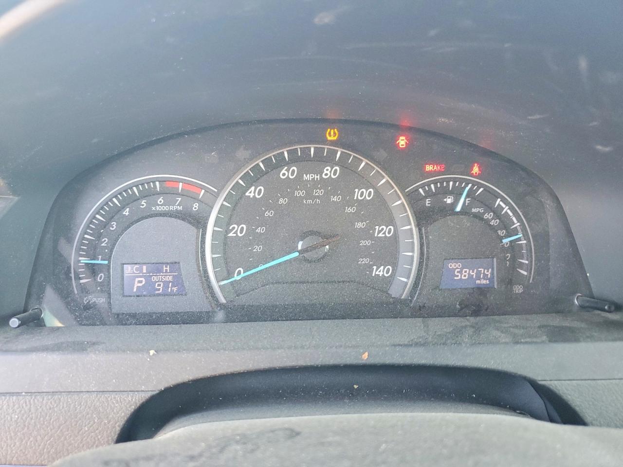 2012 TOYOTA CAMRY