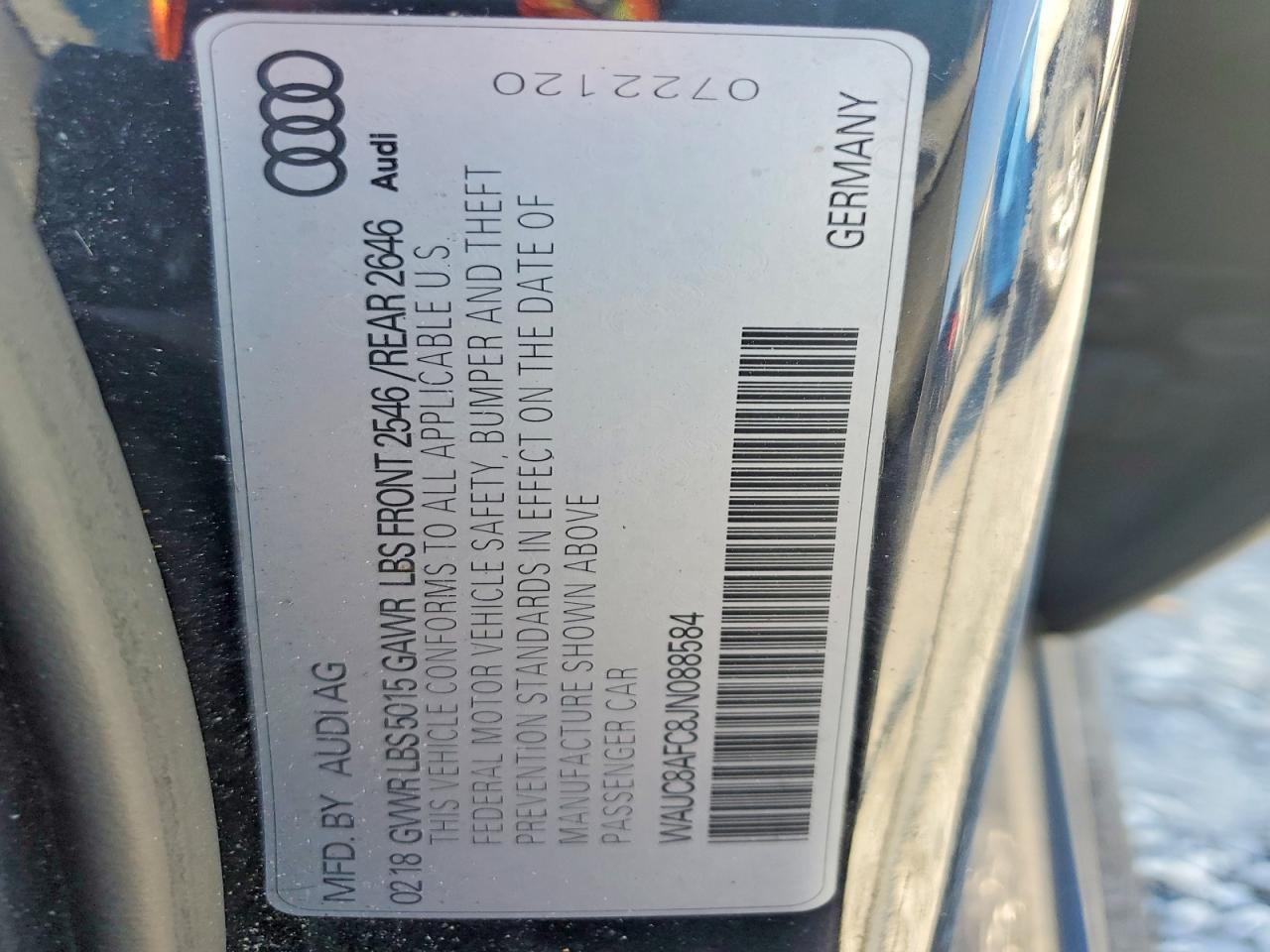 2018 AUDI A6