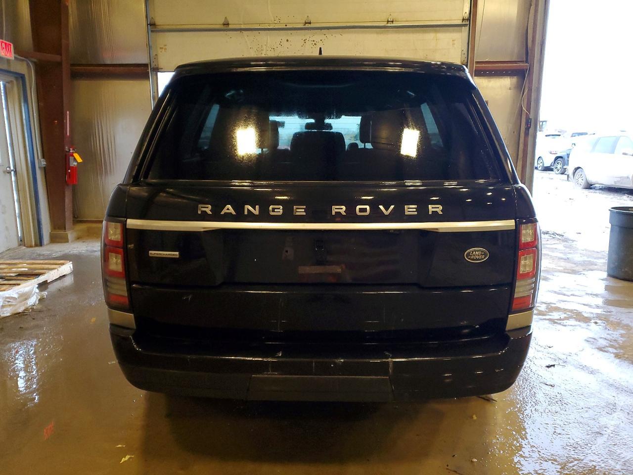 2016 LAND ROVER RANGE ROVER
