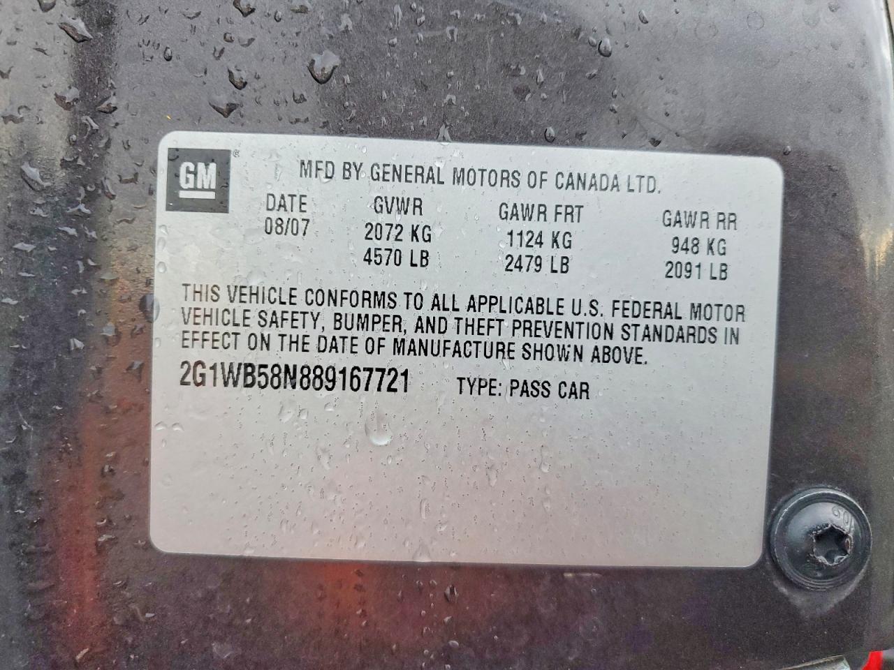 2008 CHEVROLET IMPALA