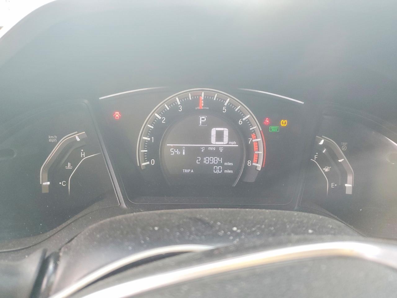 2016 HONDA CIVIC