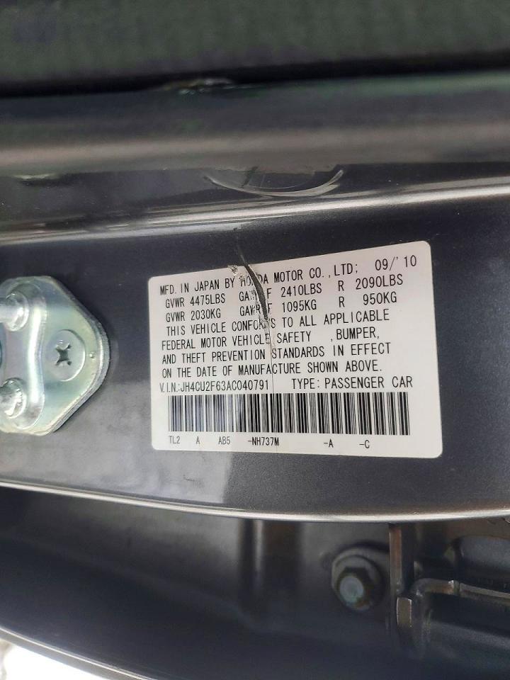 2010 ACURA TSX