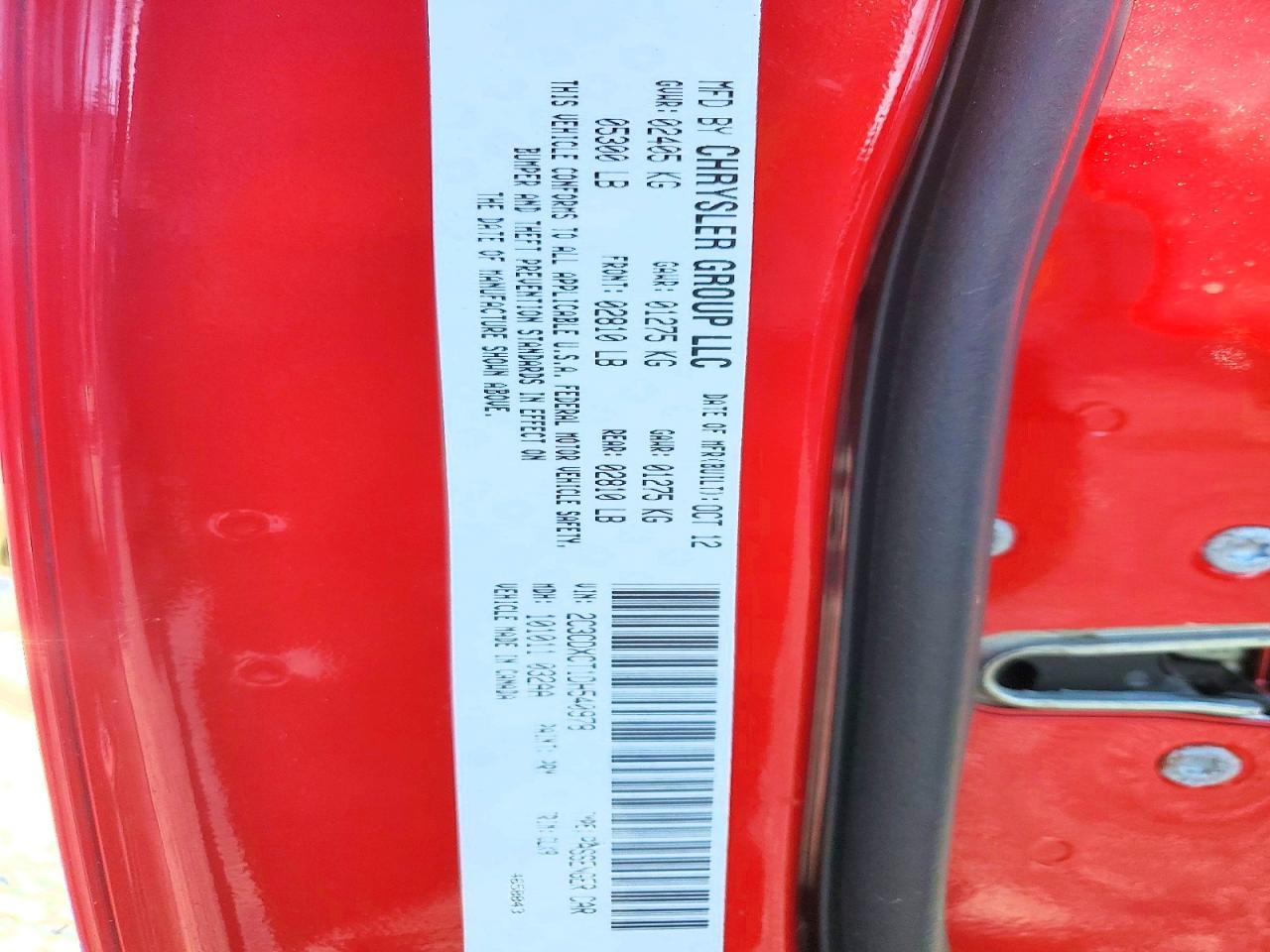 2013 DODGE CHARGER