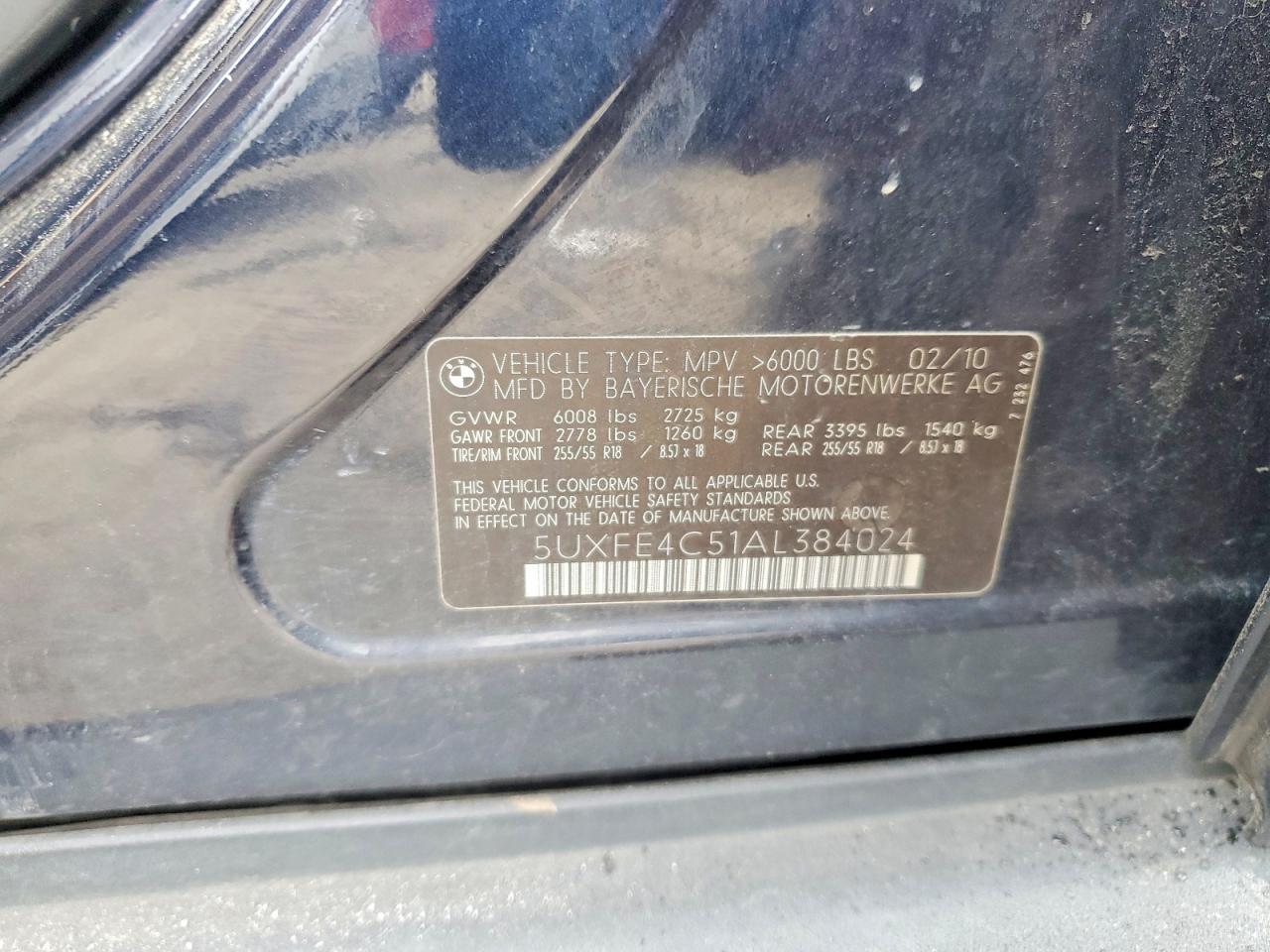 2010 BMW X5