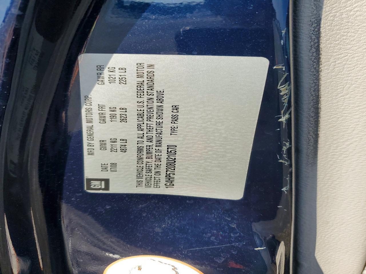 2008 BUICK Lucerne