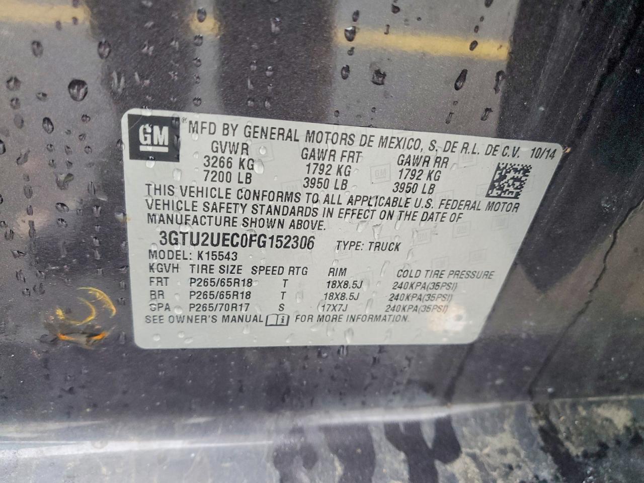 2015 GMC Sierra