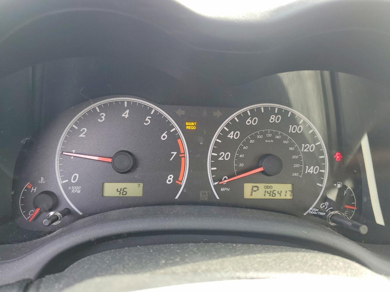 2012 TOYOTA COROLLA