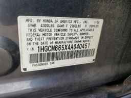 2004 HONDA ACCORD