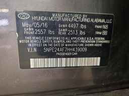 2017 HYUNDAI SONATA